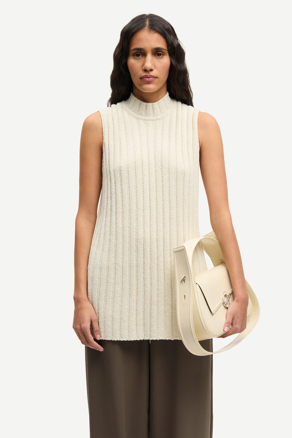 Sajasmin top - Bone White